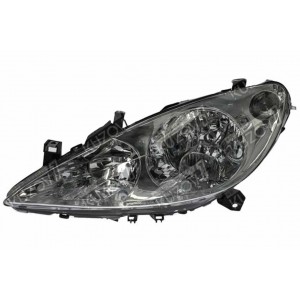 ПЕРЕДНЯЯ ФАРА (ЛЕВАЯ) С ПРОТИВОТУМАНКОЙ + МОТОРЧИК, TYC - фото