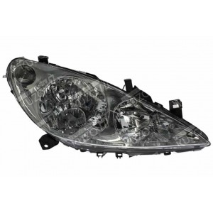 ПЕРЕДНЯЯ ФАРА (ПРАВАЯ) С ПРОТИВОТУМАНКОЙ + МОТОРЧИК, TYC - фото