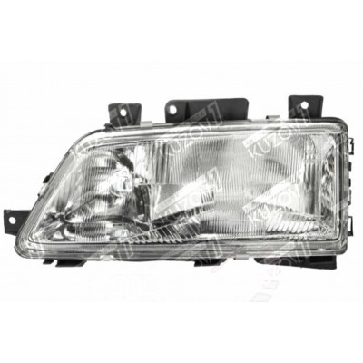 Передняя фара (левая) Двухламповая, DEPO для PEUGEOT 405 1987-1995 - фото