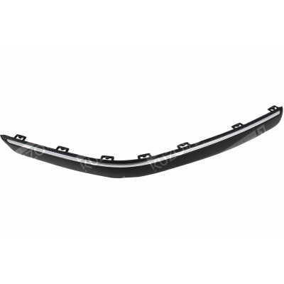 Молдинг бампера (левый) + Хром Накладка TYG для PEUGEOT 406 1999-2004 - фото