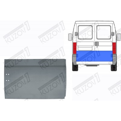 Дверь Задняя (левая) 51 См POTRYKUS для FIAT DUCATO 2002-2006 - фото
