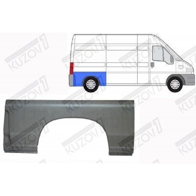 Крыло Заднее (правое) Klokkerholm для CITROEN JUMPER 1994-2002 - фото