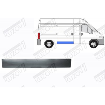 Дверь Боковая Раздвижная, Klokkerholm для CITROEN JUMPER 1994-2002 - фото