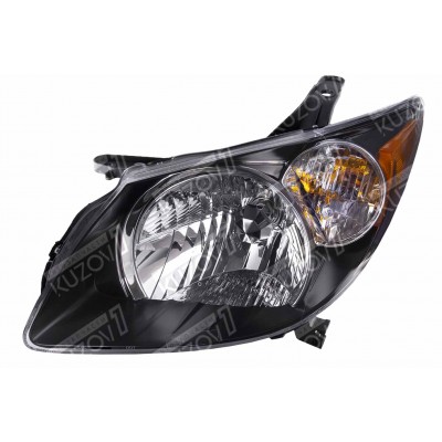 Передняя фара (левая) Темная, TYC для PONTIAC VIBE 2002-2008 - фото