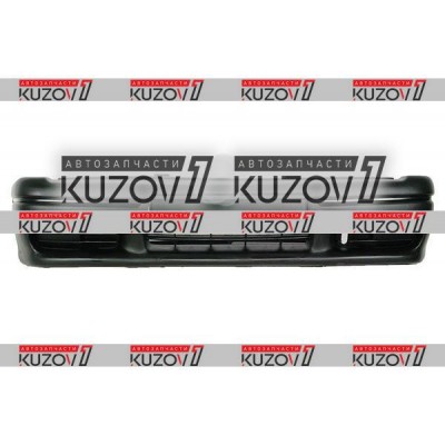 Бампер передний (черный) Без Отв Под Противотуманки, EUROBUMP для RENAULT 19 1992-1995 - фото