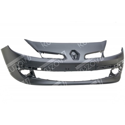 Бампер передний (грунтованный) PHIRA для RENAULT CLIO 2005-2009 - фото