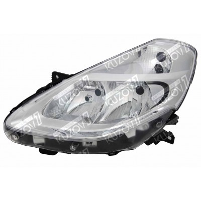 Передняя фара (левая) Хром, Без Моторчика, TYC для RENAULT CLIO 2009-2012 - фото