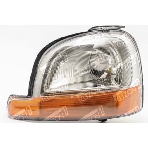 ПЕРЕДНЯЯ ФАРА (ЛЕВАЯ) С ЖЕЛТЫМ ПОВОРОТОМ, DEPO