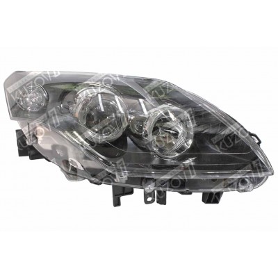 Передняя фара (правая) Темная, TYC для RENAULT LAGUNA 2007-2015 - фото