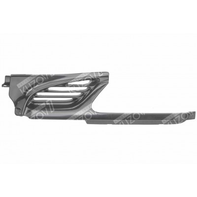 Решетка радиатора (левая) PHIRA для RENAULT MEGANE 1995-1999 - фото