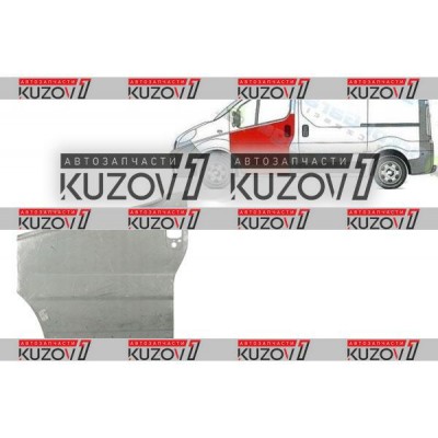 Дверь Передняя (левая) Klokkerholm для RENAULT TRAFIC 2006-2014 - фото