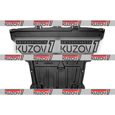 Защита двигателя (пластик) Florimex для RENAULT TWINGO 2007-2011 - фото