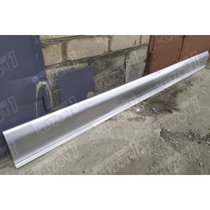 ПОРОГ (ПРАВЫЙ) РЕМКОМПЛЕКТ, НАРУЖНАЯ ЧАСТЬ, ОЦИНКОВКА 1.1 ММ, БЕЛАРУСЬ - фото