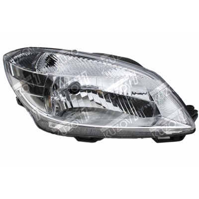 Передняя фара (правая) DEPO для SKODA FABIA 2007-2010 - фото