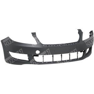 БАМПЕР ПЕРЕДНИЙ (ПОД ОКРАСКУ) С ОТВ. ПРОТИВОТУМАННЫХ ФАР - фото