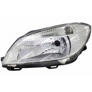 ПЕРЕДНЯЯ ФАРА (ЛЕВАЯ) H4, БЕЗ ЛИНЗЫ, TYC - фото