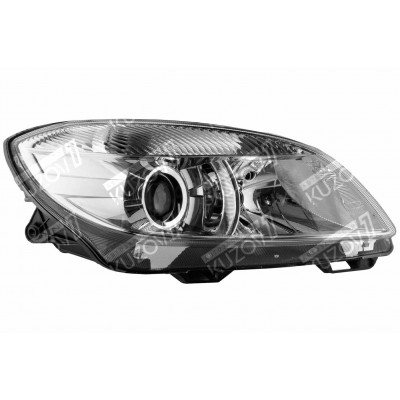 Передняя фара (правая) H7/ H7, С Линзой, TYC для SKODA ROOMSTER 2010-2015 - фото