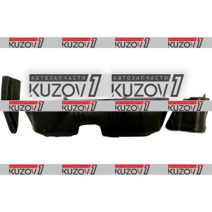 ЗАЩИТА ДВИГАТЕЛЯ ЦЕНТРАЛЬНАЯ + 2 БОКОВЫЕ (ПЛАСТИК) FLORIMEX - фото