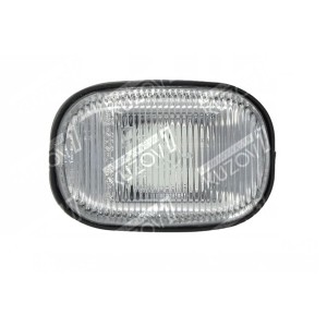 ПОВТОРИТЕЛЬ ПОВОРОТА (ЛЕВЫЙ=ПРАВЫЙ) БЕЛЫЙ, РИФЛЕНОЕ СТЕКЛО, DEPO - фото ПОВТОРИТЕЛЬ ПОВОРОТА (ЛЕВЫЙ=ПРАВЫЙ) БЕЛЫЙ, РИФЛЕНОЕ СТЕКЛО, DEPO - фото