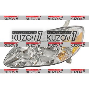 ПЕРЕДНЯЯ ФАРА (ЛЕВАЯ) 2005-2008, USA-TYPE, ХРОМ, DEPO - фото