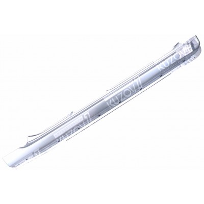 Порог (правый) Klokkerholm для Toyota Corolla 2004-2007 IX E12, E13 - фото