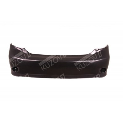 Бампер задний (черный) TYG для Toyota Corolla 2010-2013 X E14, E15 - фото
