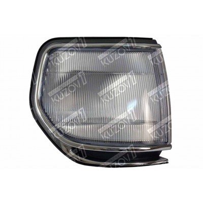 Указатель поворота (правый) Белый, TYC для TOYOTA LAND CRUISER 1990-1997 FG80/FG82 - фото