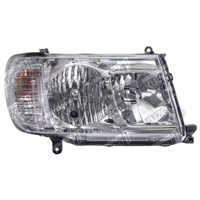 Передняя фара (правая) DEPO для TOYOTA LAND CRUISER 2005-2007 FG100 - фото
