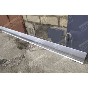 ПОРОГ (ЛЕВЫЙ) РЕМКОМПЛЕКТ, НАРУЖНАЯ ЧАСТЬ, ОЦИНКОВКА 1.1 ММ, БЕЛАРУСЬ - фото