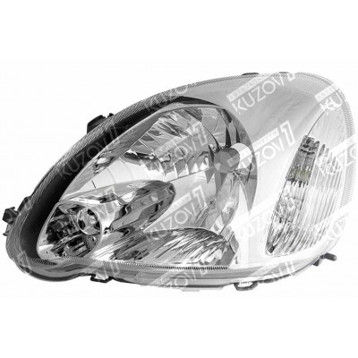 Передняя фара (левая) DEPO для TOYOTA YARIS 2003-2005 - фото