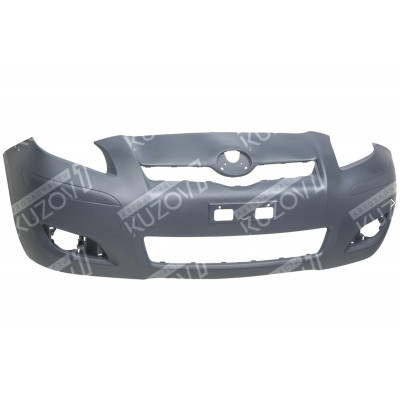 Бампер передний (грунтованный) С Отв. Противотуманных Фар TYG для TOYOTA YARIS 2009-2011 - фото