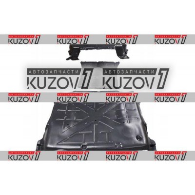 Защита Двигателя + Бампера + Коробки Передач (пластик) Florimex для Volkswagen CRAFTER 2006-2016 - фото