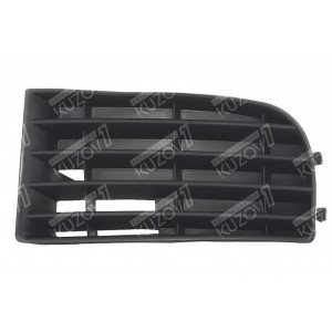РЕШЕТКА В БАМПЕР (ЛЕВАЯ) 4 ПОЛОСЫ, БЕЗ ОТВ. ПОД ПРОТИВОТУМАНКУ - фото