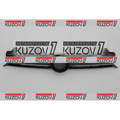 Решетка радиатора, С Хром Полосками TYG для Volkswagen GOLF 6 2008-2012 - фото