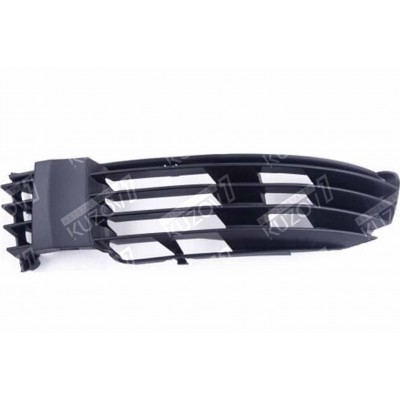 Решетка в бампер (левая) Без Отв Под Противотуманку TYG для Volkswagen PASSAT B5 2000-2005 - фото