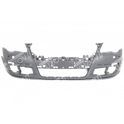 Бампер передний (грунтованный) EUROBUMP для Volkswagen PASSAT B6 2005-2010 - фото