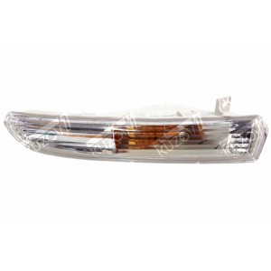 УКАЗАТЕЛЬ ПОВОРОТА В БАМПЕР (ЛЕВЫЙ) БЕЛЫЙ, TYC - фото