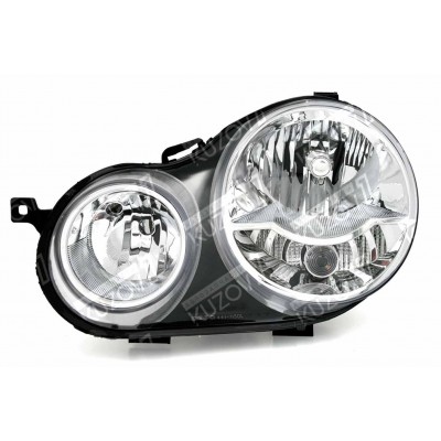 Передняя фара (левая) Valeo-Type, DEPO для Volkswagen POLO 2001-2005 - фото