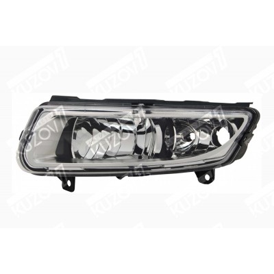 Противотуманная фара (левая) С Дневным Ходовым Огнем, H8/P21w, TYC для Volkswagen POLO 2009-2015 - фото