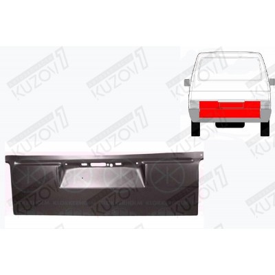Дверь Задняя (хлопушка) Potrykus для Volkswagen T4 1990-1996 - фото
