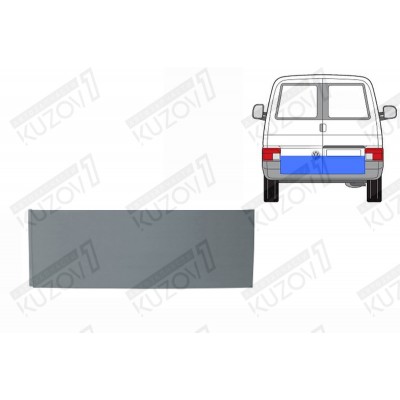 Дверь Задняя Правая (распашная) 24 См Potrykus для Volkswagen T4 1990-1996 - фото