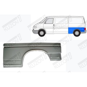 КРЫЛО ЗАДНЕЕ (ЛЕВОЕ) РЕМКОМПЛЕКТ, ОРИГИНАЛ, 0.8 ММ, ПОЛЬША