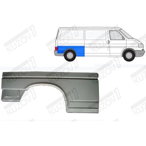 КРЫЛО ЗАДНЕЕ (ПРАВОЕ) РЕМКОМПЛЕКТ,  ОРИГИНАЛ, 0.8 ММ, ПОЛЬША