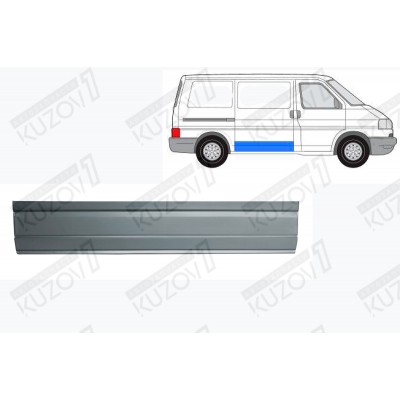 Дверь Боковая Сдвижная (правая) 22 См POTRYKUS для Volkswagen T4 1990-1996 - фото