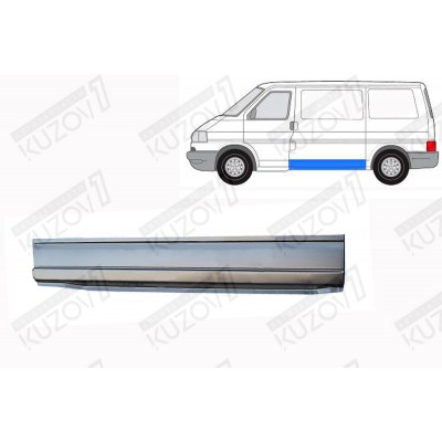 Панель Боковая (левая) 25 См Klokkerholm для Volkswagen T4 1996-2003 - фото