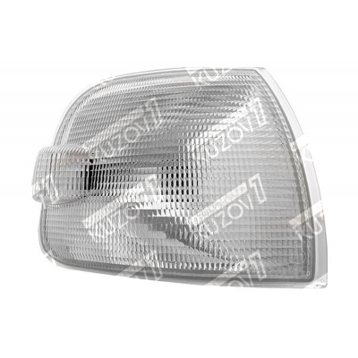 Указатель поворота (правый) Белый, Рифленый TYC для Volkswagen T4 1996-2003 - фото