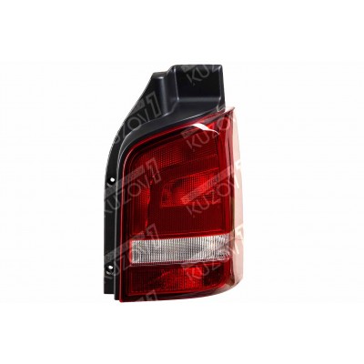 Задний фонарь (правый) Красный, 1 Дверь, DEPO для Volkswagen T5 2009-2015 - фото