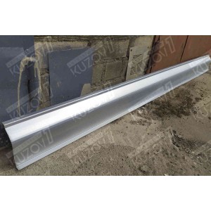 ПОРОГ (ПРАВЫЙ) РЕМКОМПЛЕКТ, НАРУЖНАЯ ЧАСТЬ, ОЦИНКОВКА 1.1 ММ, БЕЛАРУСЬ - фото